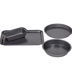 Gifi Plat à four gris x4