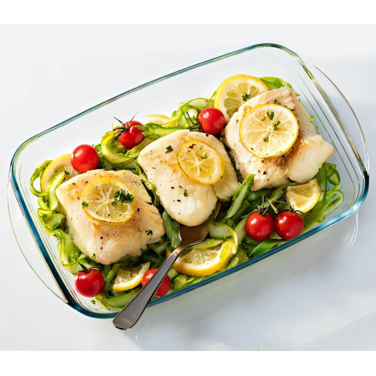 Gifi Plat à four rectangle verre