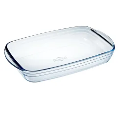Gifi Plat à four rectangulaire en verre