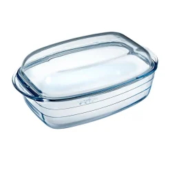 Gifi Plat à four rectangulaire transparent 6,5 L