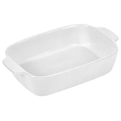 Gifi Plat à four rectangulaire blanc