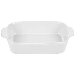 Gifi Plat à four rectangulaire blanc