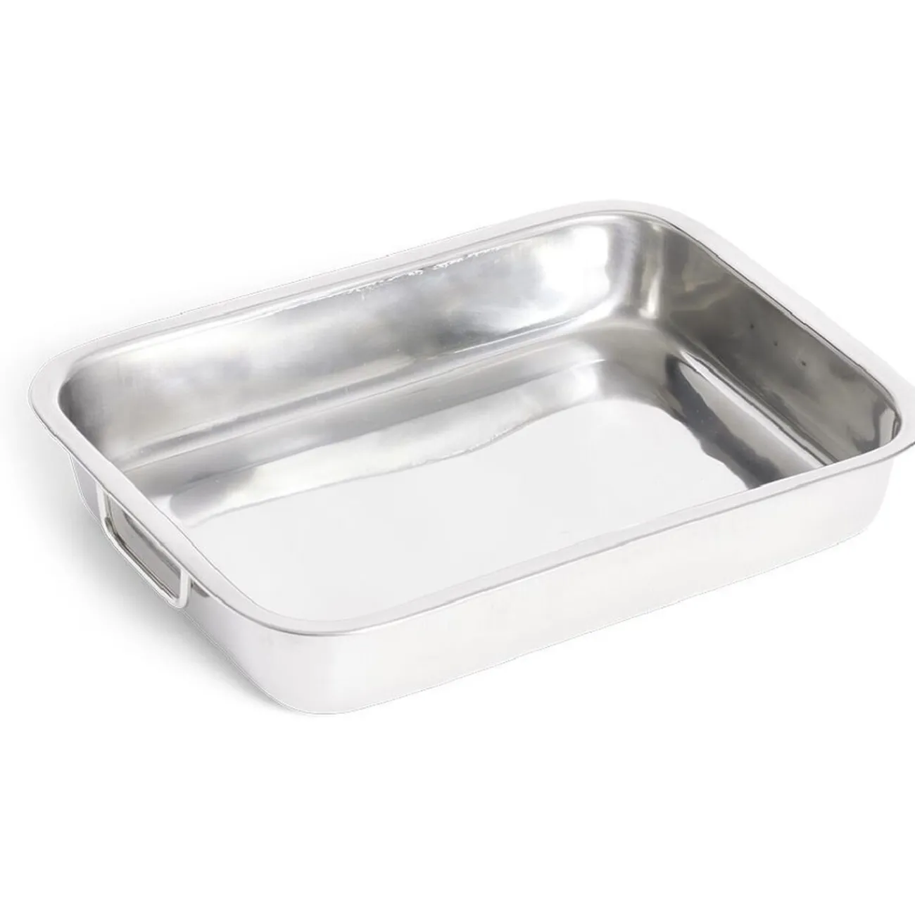 Gifi Plat à lasagnes en inox 37x27,5xH6,5cm