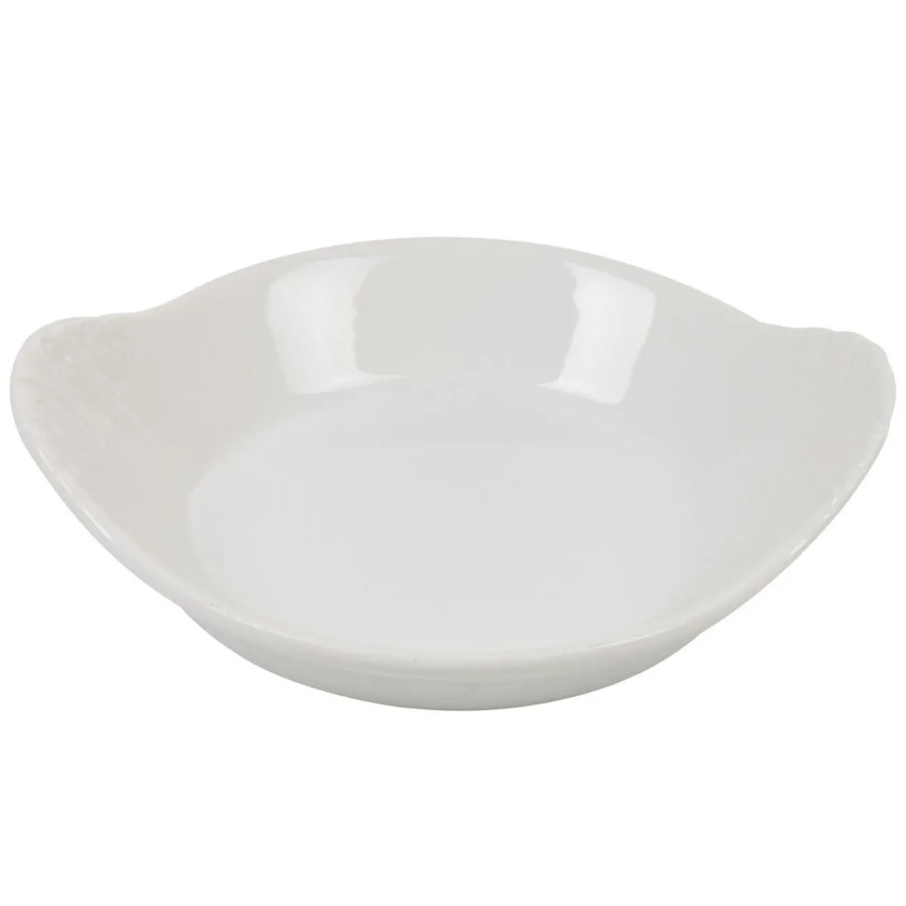 Gifi Plat à oeuf blanc