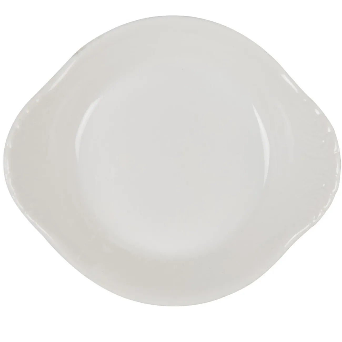 Gifi Plat à oeuf blanc