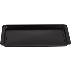 Gifi Plat à pâtisserie acier noir x4