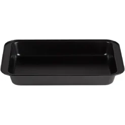 Gifi Plat à pâtisserie acier noir x4