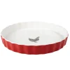 Gifi Plat à tarte motif poule