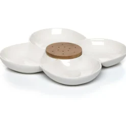 Gifi Plat apéritif en forme de fleur