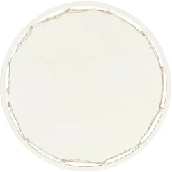 Gifi Plat de présentation à LED Ø26,5cm bois beige