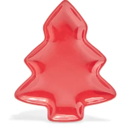 Gifi Plat en grès forme sapin de Noël