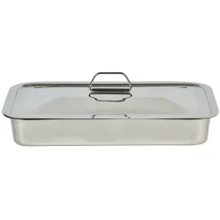 Gifi Plat inox XXL avec couvercle