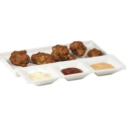 Gifi Plat pour barbecue blanc