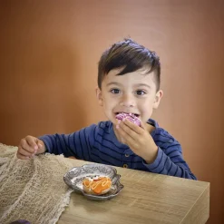 Gifi Plat tête de mort Halloween en verre