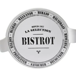 Gifi Plateau à fromage noir et blanc