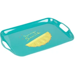 Gifi Plateau bleu Ananas Summer smile