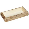 Gifi Plateau bois effet écorce L.29xH.5xl.15cm