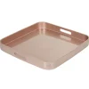 Gifi Plateau carré couleur cuivre