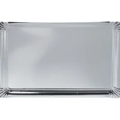 Gifi Plateau carton argenté x3