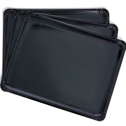 Gifi Plateau carton noir 34x45,5cm x3