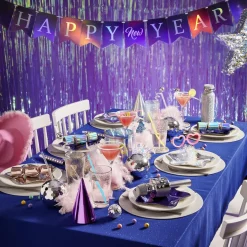 Gifi Plateau carton étoile argenté Ø24,5cm x6