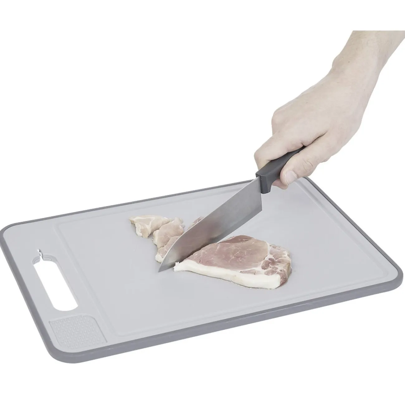 Gifi Plateau de dégivrage avec planche à découper et aiguiseur 36,5x25cm