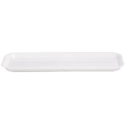 Gifi Plateau en plastique uni blanc
