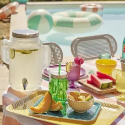 Gifi Plateau mélaminé jaune 45,2x31,4x2cm