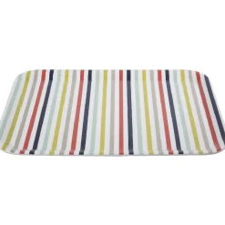 Gifi Plateau mélamine motif bayadère multicolore