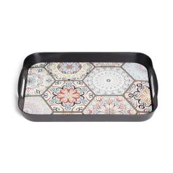 Gifi Plateau polypropylène 28,6x20,7cm - 4 modèles