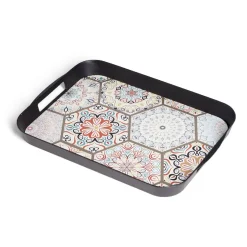 Gifi Plateau polypropylène 28,6x20,7cm - 4 modèles
