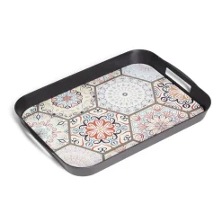 Gifi Plateau polypropylène 28,6x20,7cm - 4 modèles