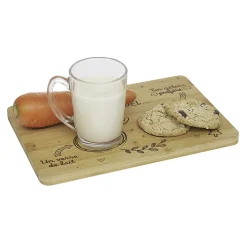 Gifi Plateau Père Noël en bambou