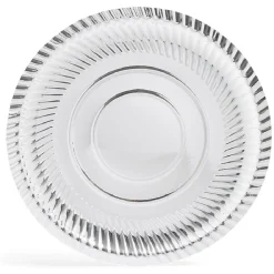 Gifi Plateau présentation carton argenté x3