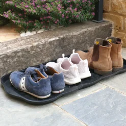 Gifi Nettoyage Et Entretien|Plateau range chaussures noir