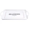 Gifi Plateau rectangulaire brasserie restaurant blanc 34x50,5cm