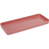 Gifi Aménagement Salle De Bain^Plateau rectangulaire marron plastique 26x11xH2cm