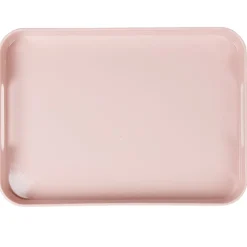 Gifi Plateau rectangulaire mélamine rose