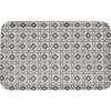 Gifi Plateau rectangulaire mélamine design carreaux de ciment gris