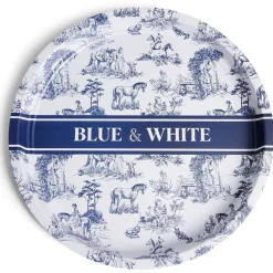 Gifi Plateau rond acier Ø35cm - 2 modèles