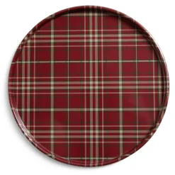 Gifi Plateau rond acier Ø23cm - 2 modèles