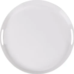 Gifi Plateau rond mélamine uni blanc