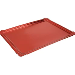 Gifi Plateau rouge en carton x3
