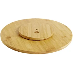 Gifi Plateau tournant en bambou naturel Ø35cm