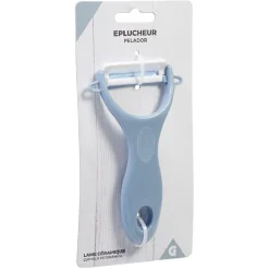 Gifi Éplucheur en céramique et silicone