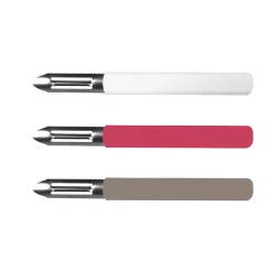 Gifi Éplucheur inox manche plastique uni