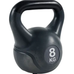 Gifi Bien-Être^Poids de musculation 8kg avec poignée gris foncé