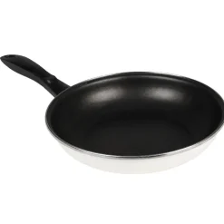 Gifi Poêle acier émaillé beige Ø 28 cm