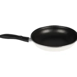 Gifi Poêle acier émaillé beige Ø 28 cm