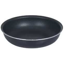 Gifi Poêle aluminium x2 avec poignée amovible x1 Ø20 et 24cm